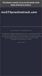 Mobile Screenshot of mx573practicetrack.com